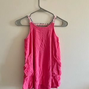 Girls hot pink tank top